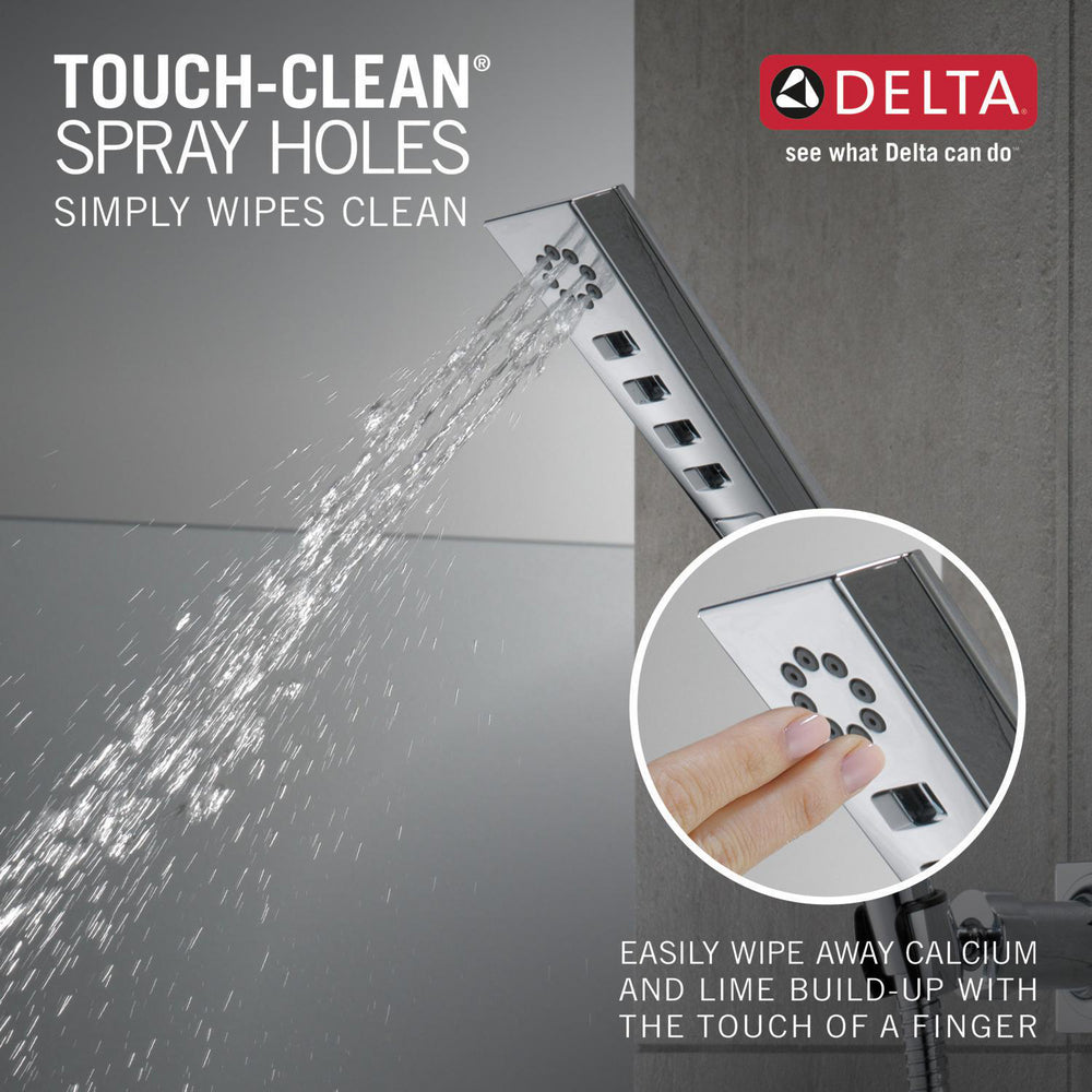 Douchette murale H2Okinetic Delta Universal Showring à 3 réglages - 55799