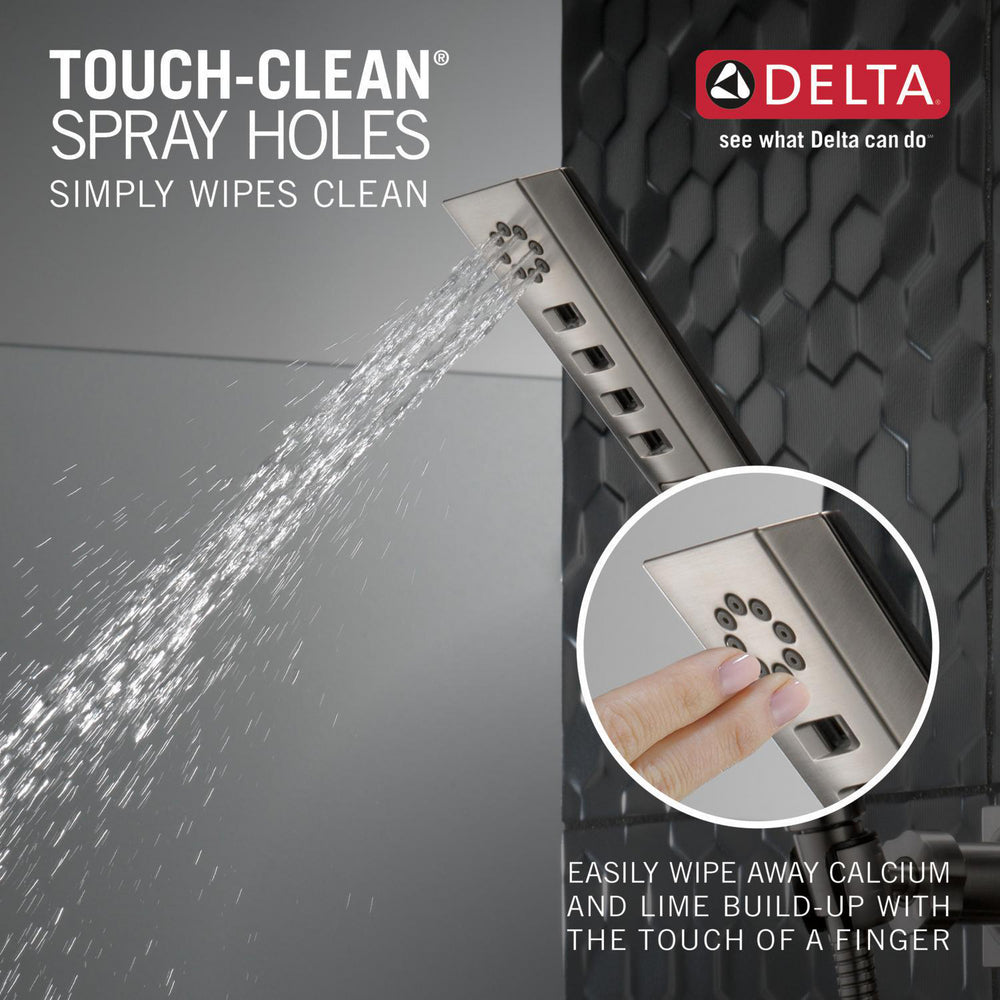 Douchette murale H2Okinetic Delta Universal Showring à 3 réglages - 55799