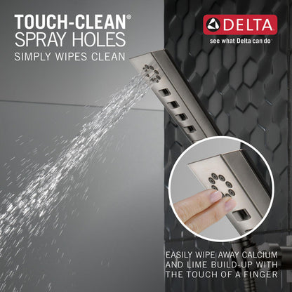 Douchette murale H2Okinetic Delta Universal Showring à 3 réglages - 55799