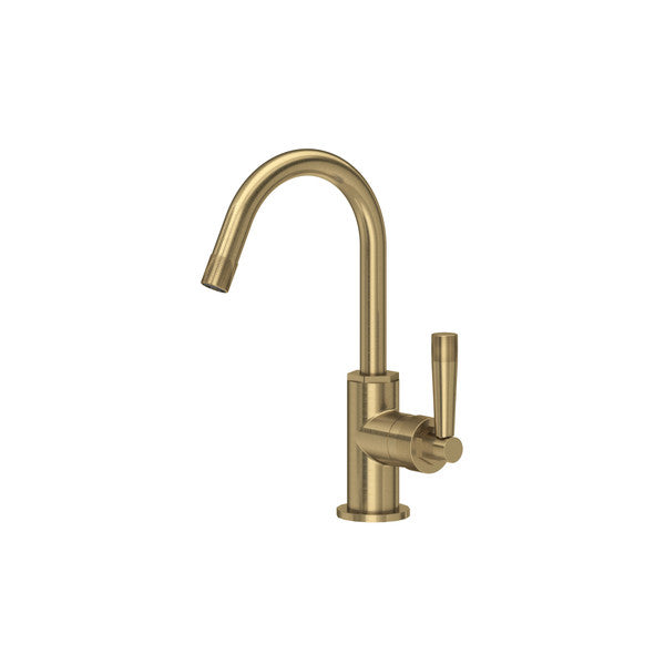 Rohl Graceline Single Handle Lavatory Faucet - Antique Gold - MB01D1LMAG