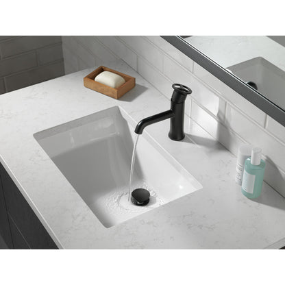 Robinet de salle de bain monotrou Delta Trinsic sans bonde - 558