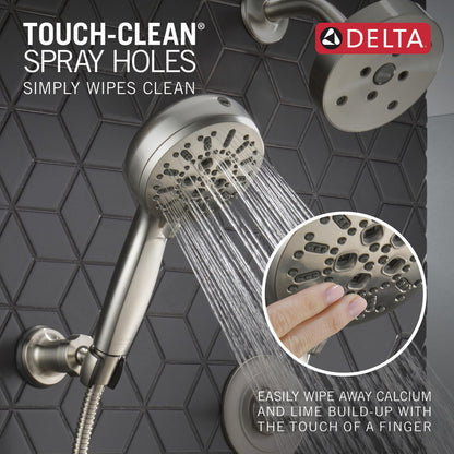 Douchette murale Delta 7 fonctions avec jet de nettoyage - 55884