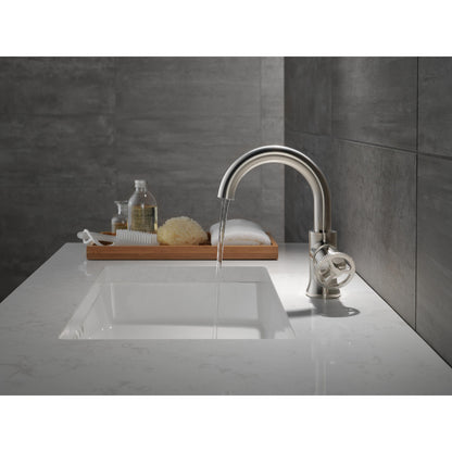 Robinet de salle de bain Delta Trinsic à poignée unique - 558HAR