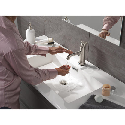 Robinet de salle de bain Delta Trinsic Touch2O avec technologie sans contact - 558T