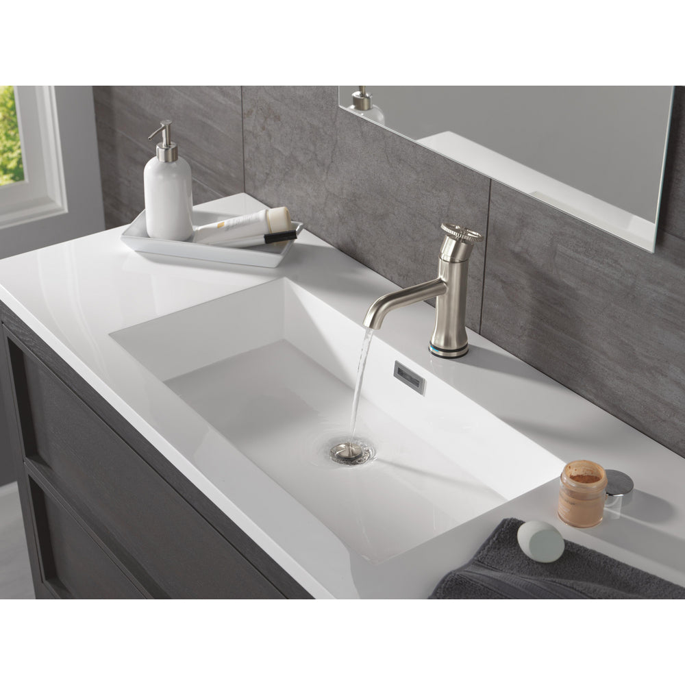 Robinet de salle de bain Delta Trinsic Touch2O avec technologie sans contact - 558T