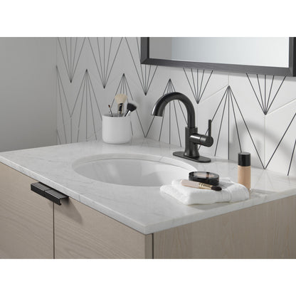 Robinet de salle de bain Delta Trinsic à poignée unique et douchette extractible - 559HAR
