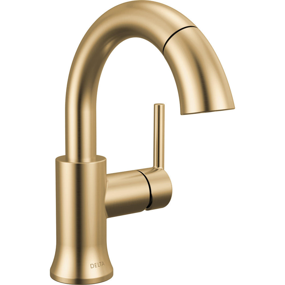 Robinet de salle de bain Delta Trinsic à poignée unique et douchette extractible - 559HAR
