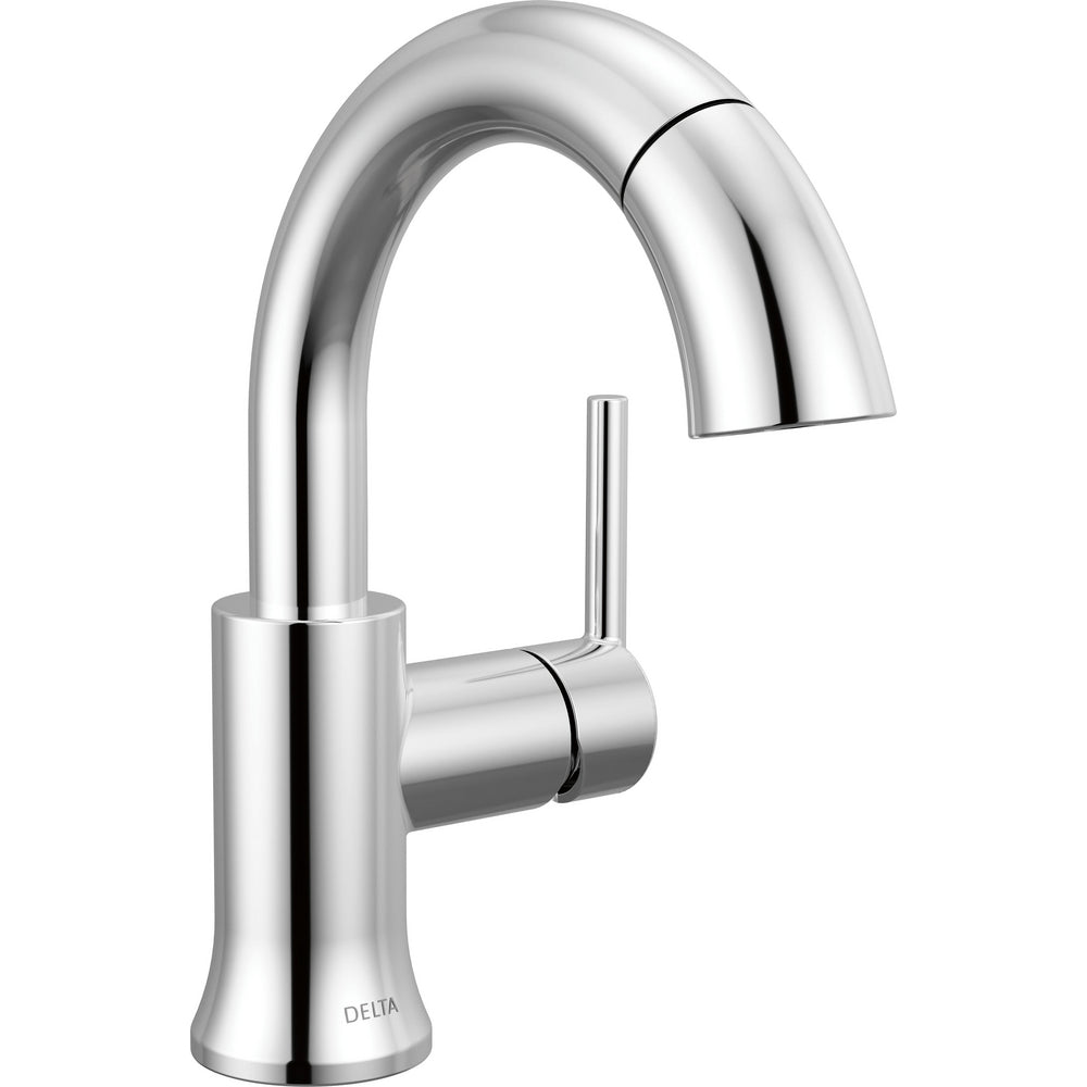 Robinet de salle de bain Delta Trinsic à poignée unique et douchette extractible - 559HAR