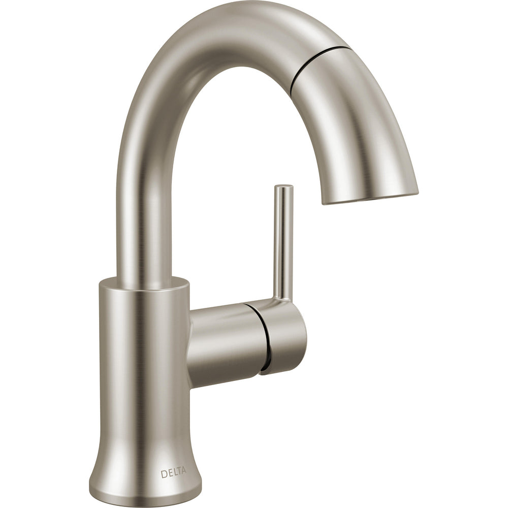 Robinet de salle de bain Delta Trinsic à poignée unique et douchette extractible - 559HAR