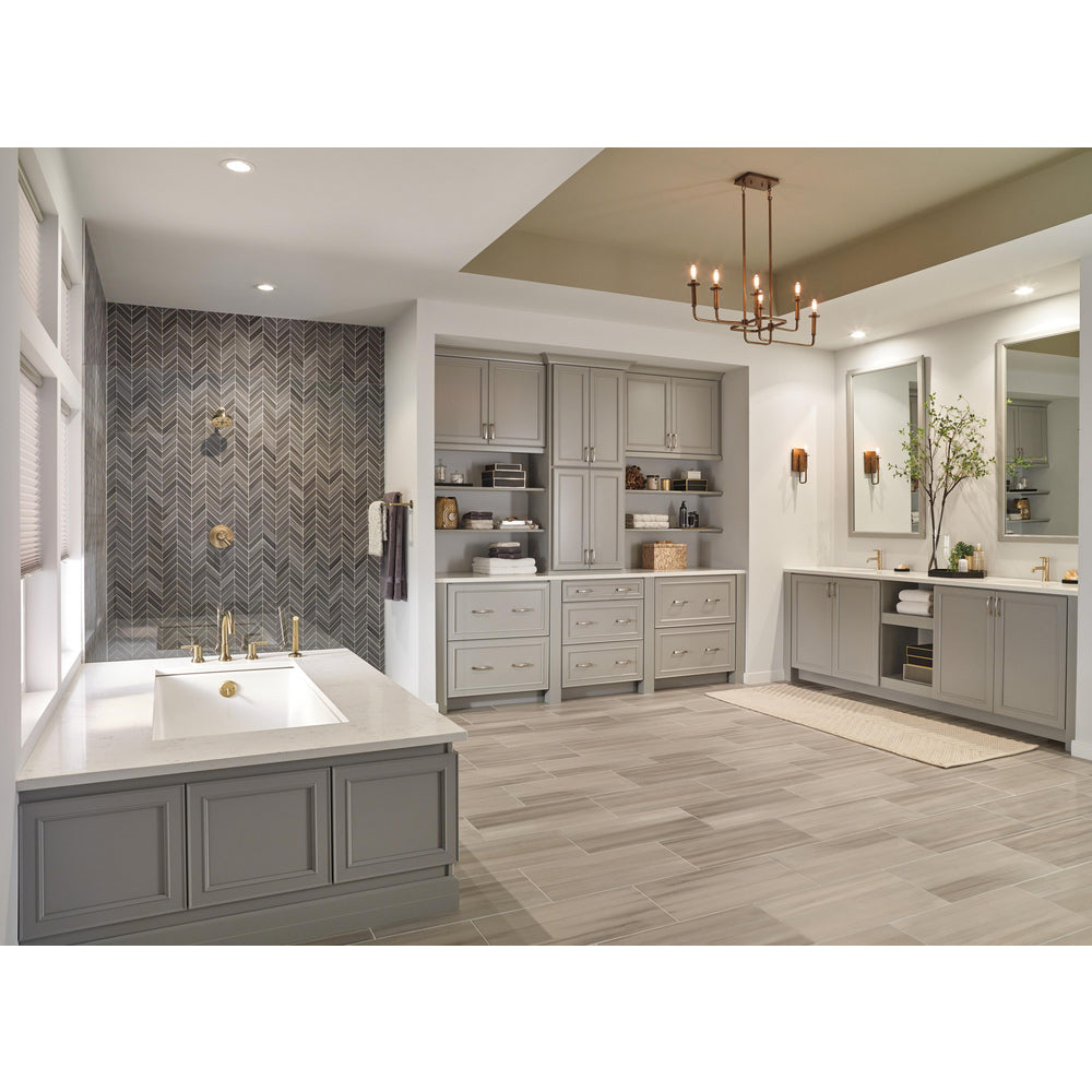 Delta Trinsic Roman Tub with Hand Shower Trim - T4759