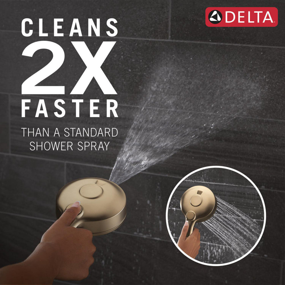 Delta Universal Showering HydroRain à 6 fonctions avec ProClean 1,75 GPM - 56000