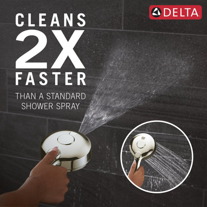 Douche universelle Delta HydroRain à 6 fonctions avec ProClean - 56000