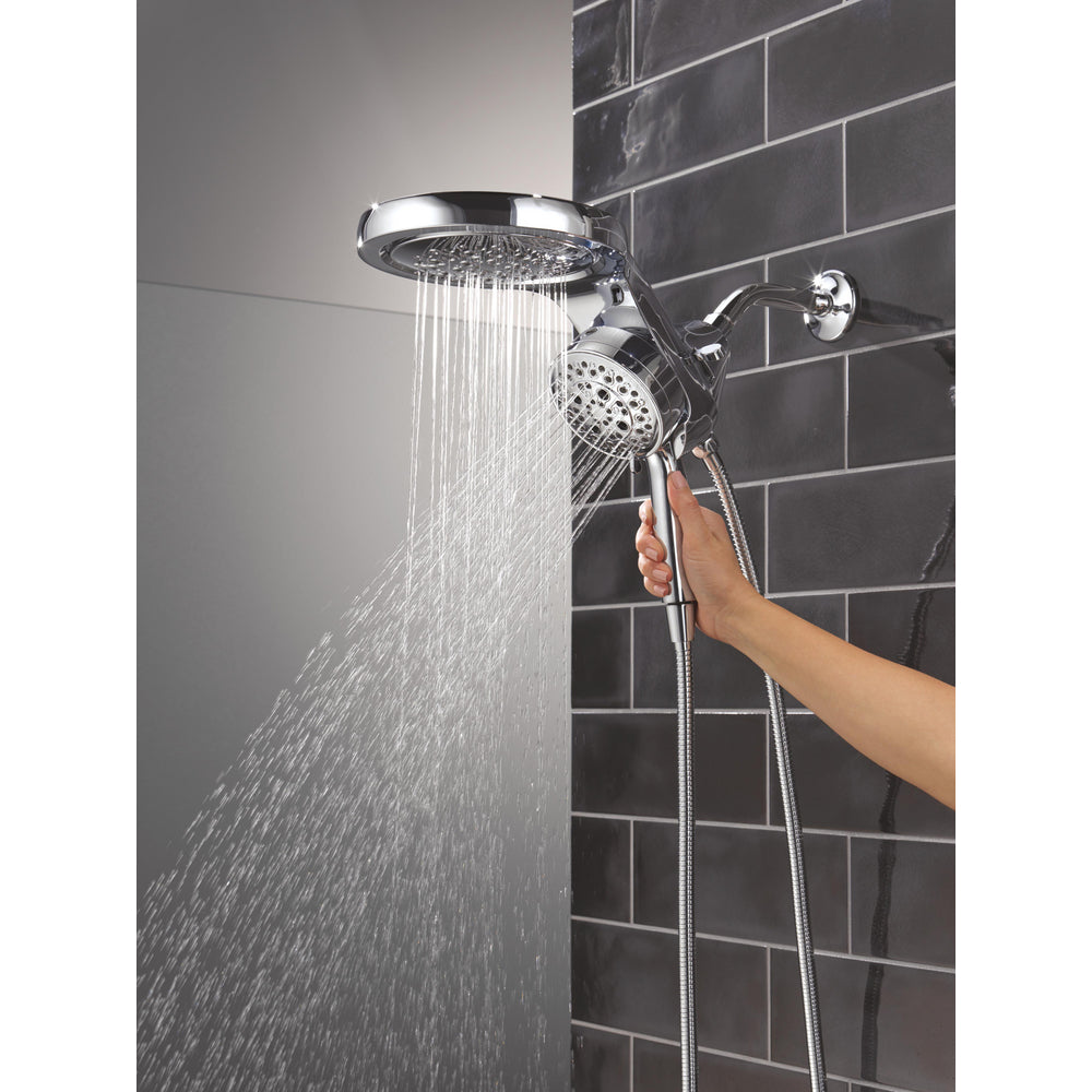 Douche universelle Delta HydroRain à 6 fonctions avec ProClean - 56000