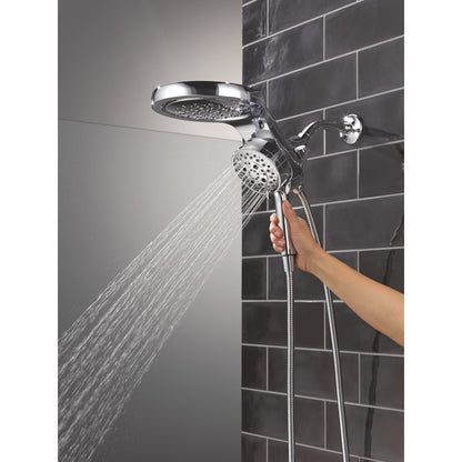 Douche universelle Delta HydroRain à 6 fonctions avec ProClean - 56000