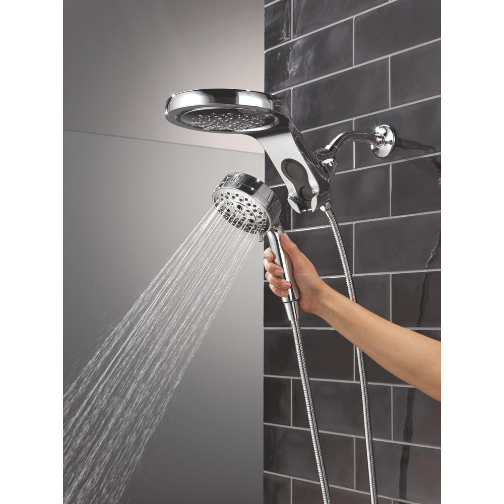 Douche universelle Delta HydroRain à 6 fonctions avec ProClean - 56000