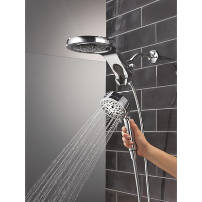 Douche universelle Delta HydroRain à 6 fonctions avec ProClean - 56000