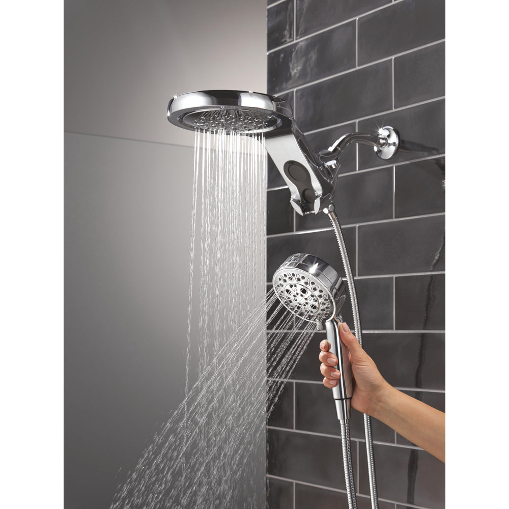 Douche universelle Delta HydroRain à 6 fonctions avec ProClean - 56000