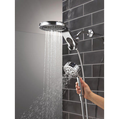Douche universelle Delta HydroRain à 6 fonctions avec ProClean - 56000