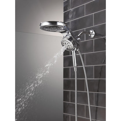 Douche universelle Delta HydroRain à 6 fonctions avec ProClean - 56000