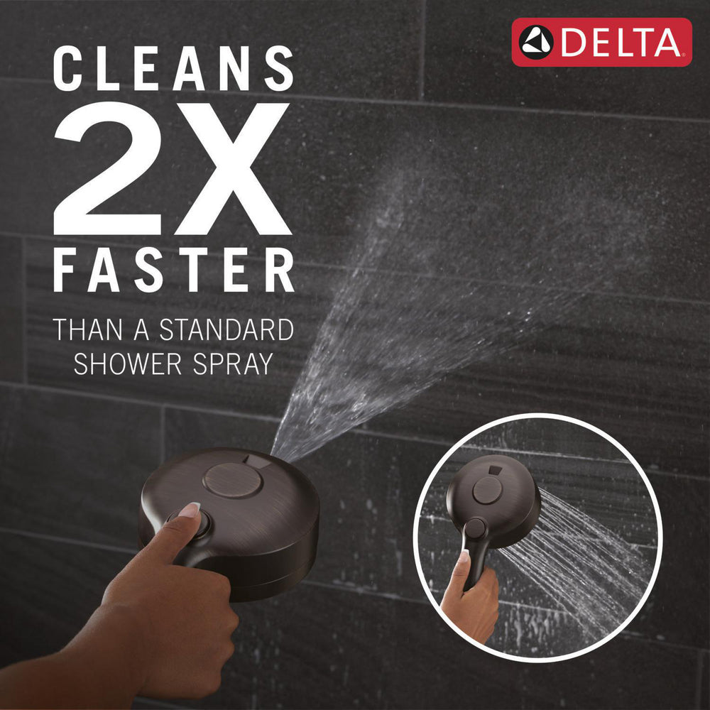 Delta Universal Showering HydroRain à 6 fonctions avec ProClean 1,75 GPM - 56000