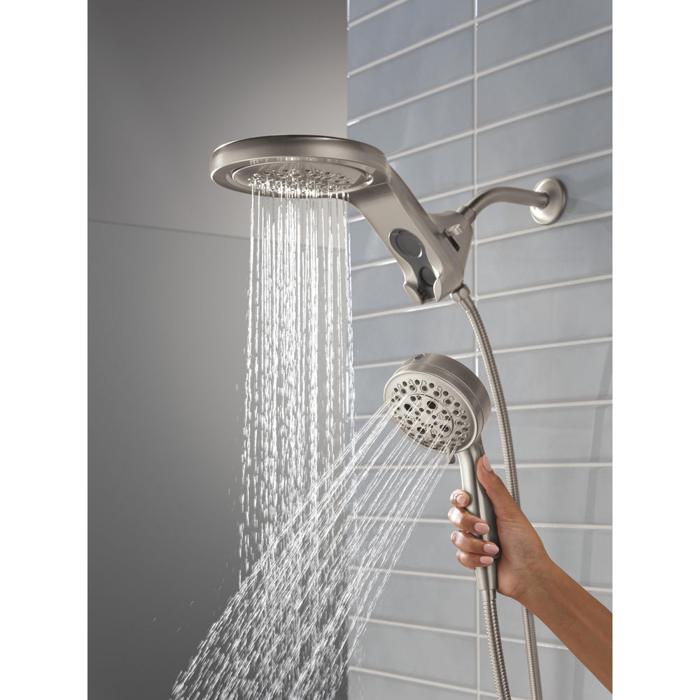 Douche universelle Delta HydroRain à 6 fonctions avec ProClean - 56000