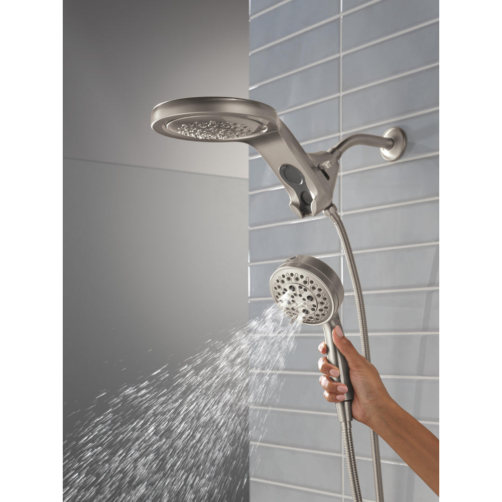 Douche universelle Delta HydroRain à 6 fonctions avec ProClean - 56000