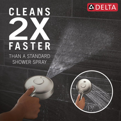 Delta Universal Showering HydroRain à 6 fonctions avec ProClean 1,75 GPM - 56000
