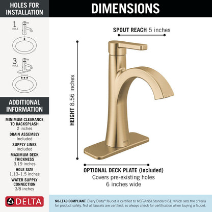 Delta Lineax specifications