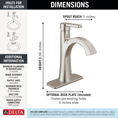 Delta Lineax specifications