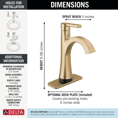 Delta Lineax specifications