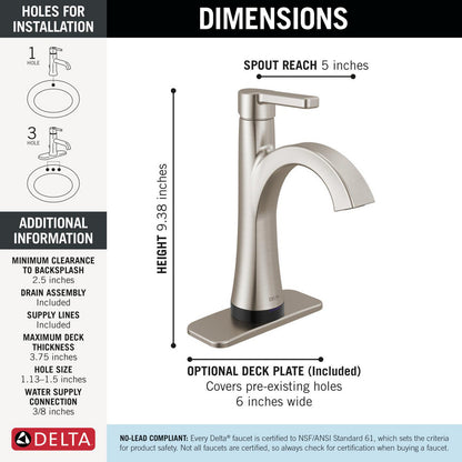 Delta Lineax specifications