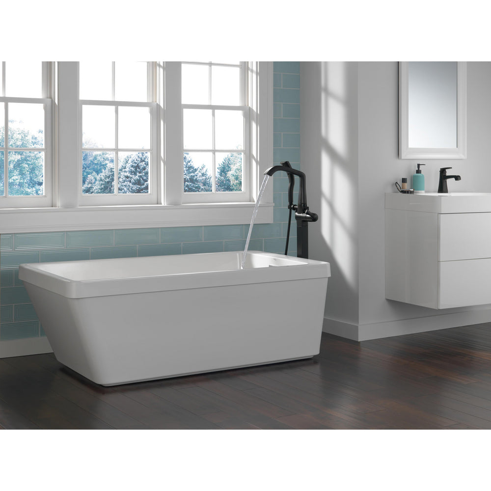Robinet de lavabo monotrou Delta Ashlyn - Bonde métallique - 564