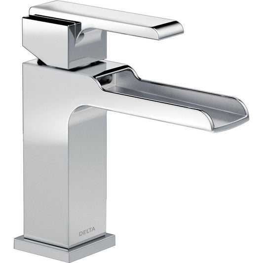 Delta Ara Single Handle Channel Bathroom Faucet Less Drain - 568LF