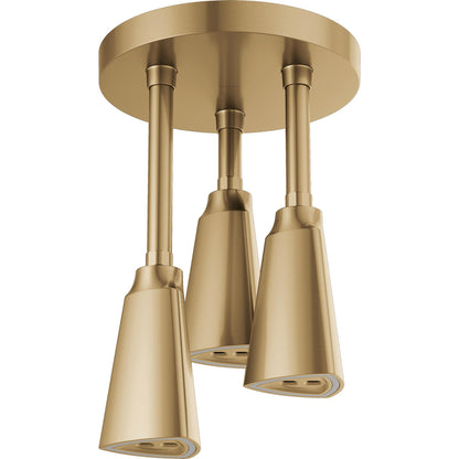 Delta Douche Pluie Suspendue Universelle H2Okinetic avec Lumière LED - 57140