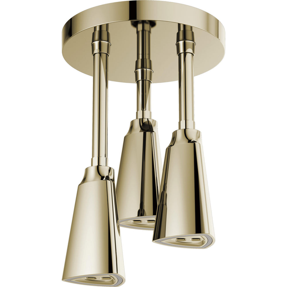 Delta Douche Pluie Suspendue Universelle H2Okinetic avec Lumière LED - 57140