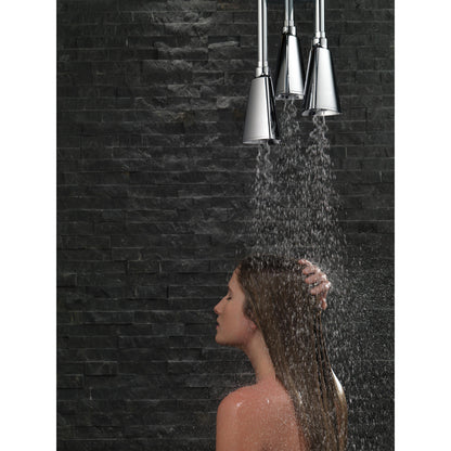 Pomme de douche pluie Delta Universal Showering H2Okinetic Pendant - 57140
