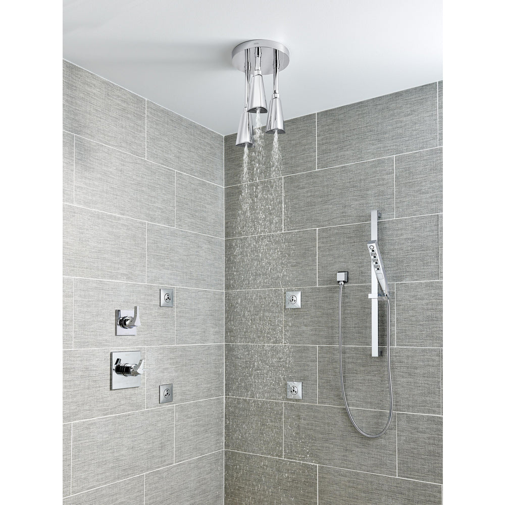 Pomme de douche pluie Delta Universal Showering H2Okinetic Pendant - 57140