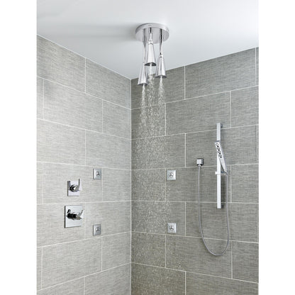 Pomme de douche pluie Delta Universal Showering H2Okinetic Pendant - 57140