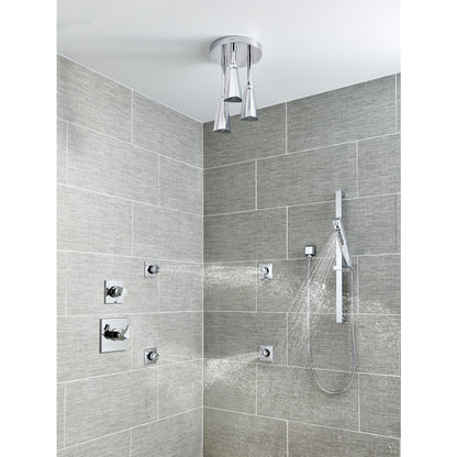 Pomme de douche pluie Delta Universal Showering H2Okinetic Pendant - 57140