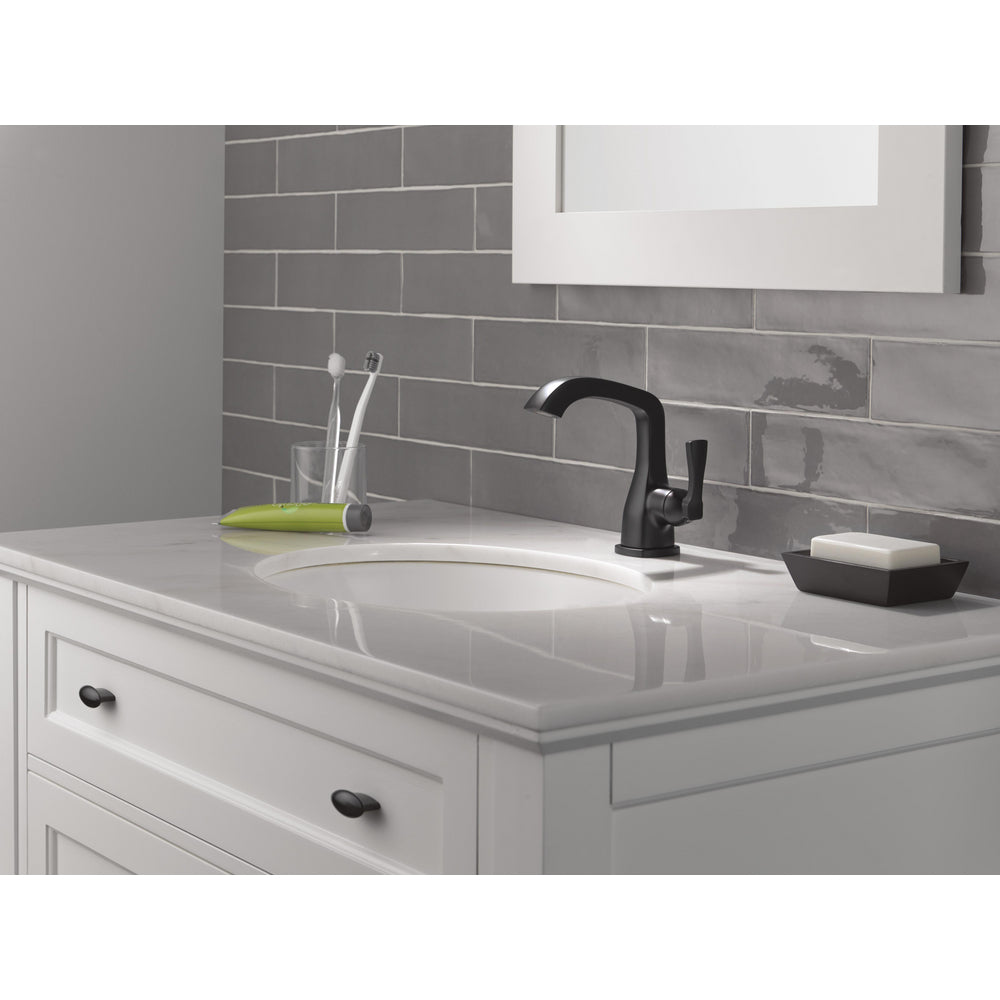 Delta Stryke Single Handle Bathroom Faucet - 576-BLMPU
