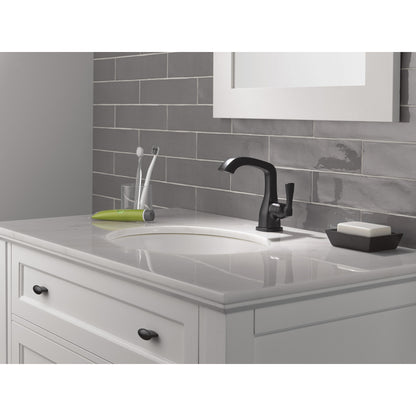 Delta Stryke Single Handle Bathroom Faucet - 576-BLMPU