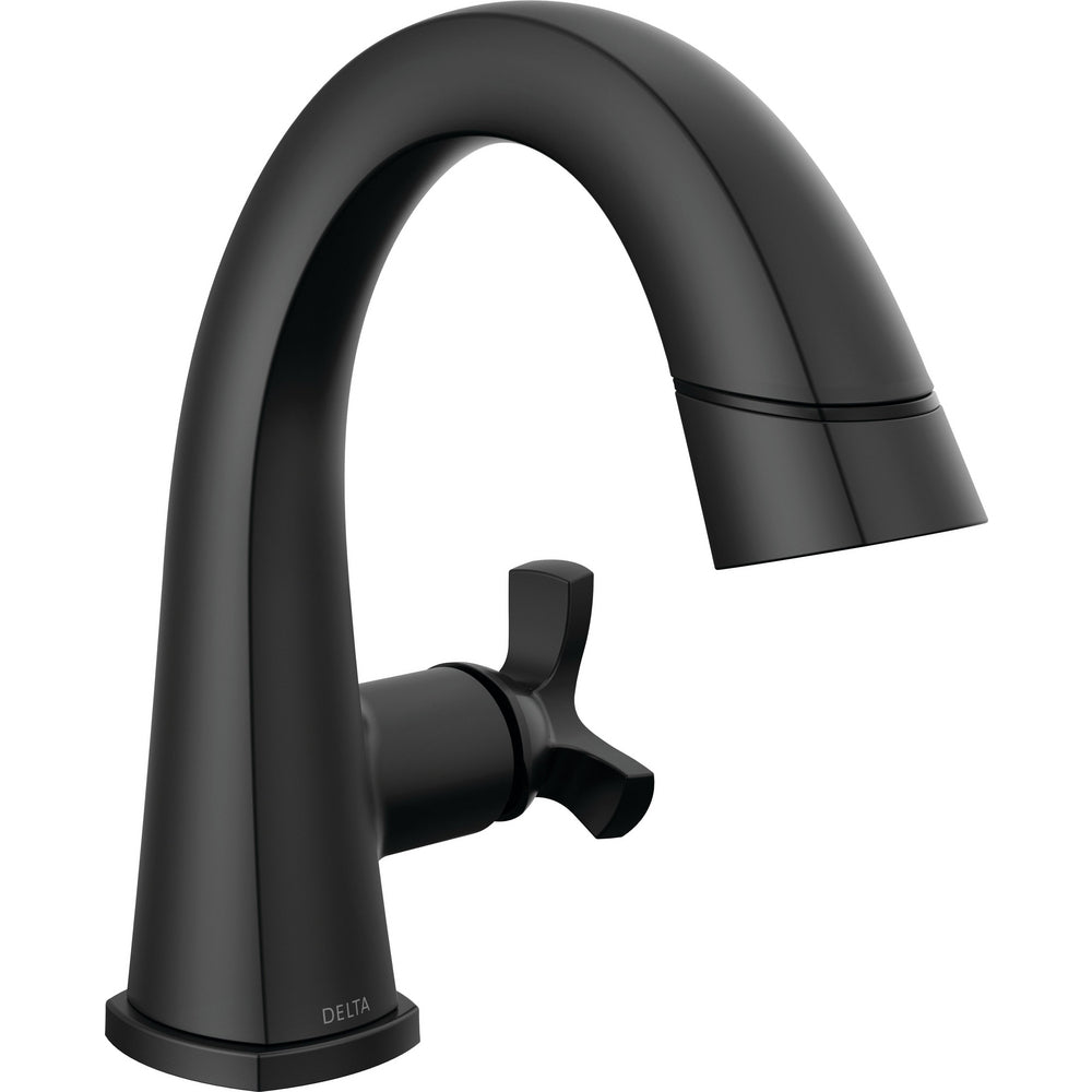 Robinet de salle de bain Delta Stryke à poignée unique et douchette extractible - 5776