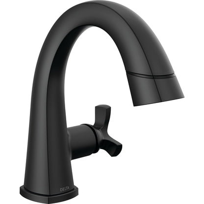 Robinet de salle de bain Delta Stryke à poignée unique et douchette extractible - 5776