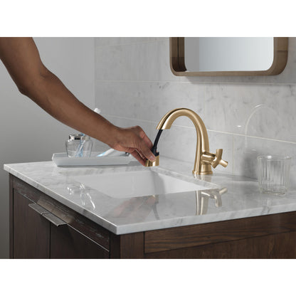 Robinet de salle de bain Delta Stryke à poignée unique et douchette extractible - 5776