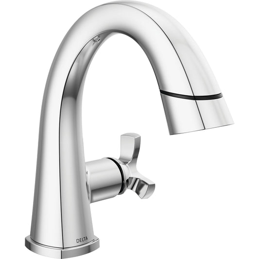 Delta Stryke Single Handle Pull Down Bathroom Faucet - 5776