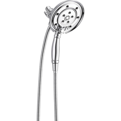 Delta Universal Showering H2Okinetic In2ition 4 réglages, pomme de douche deux-en-un - 58471