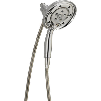Delta Universal Showering H2Okinetic In2ition 4 réglages, pomme de douche deux-en-un - 58471