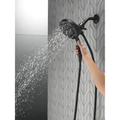 Douche Delta Universal H2Okinetic In2ition 2-en-1 à 4 réglages - 58472