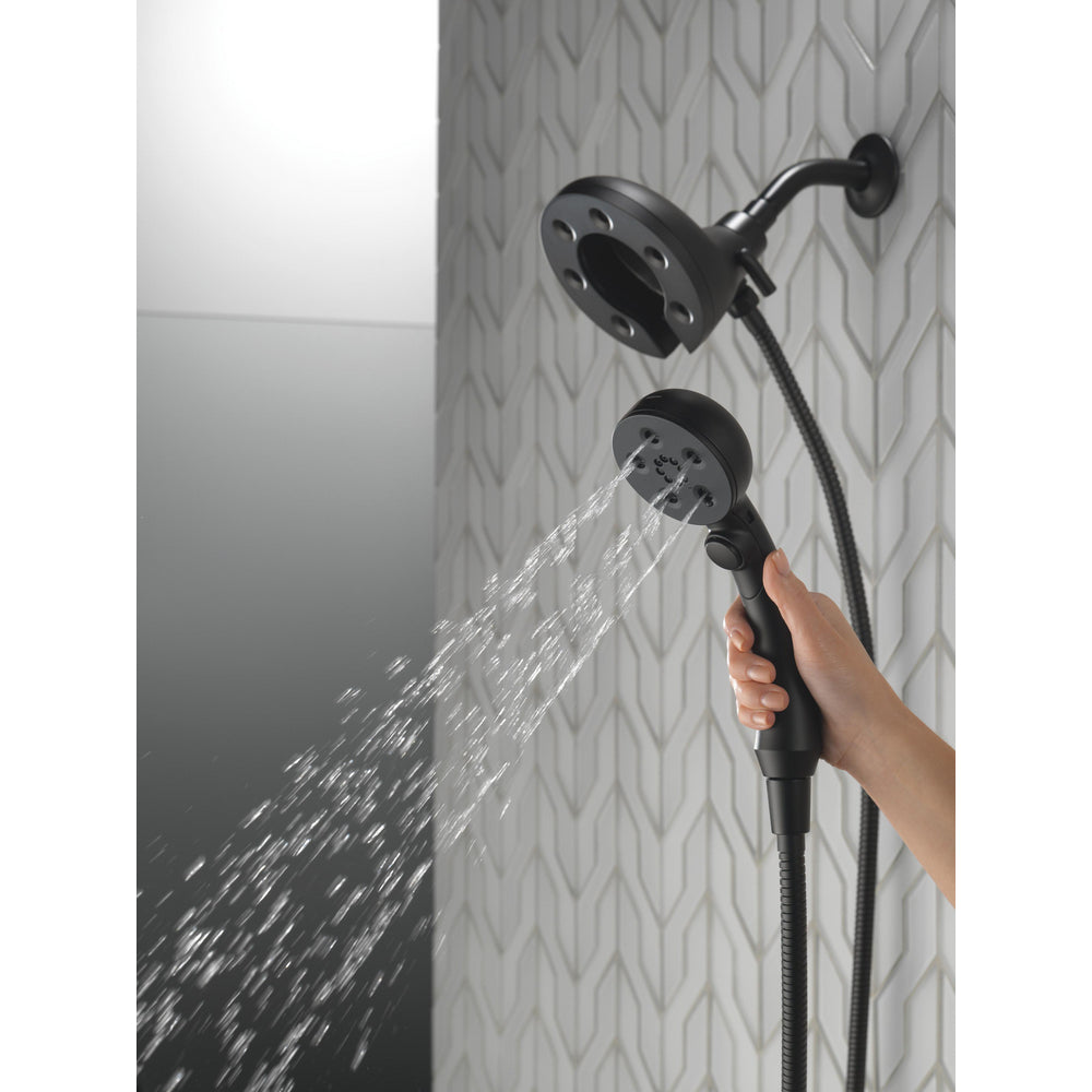 Douche Delta Universal H2Okinetic In2ition 2-en-1 à 4 réglages - 58472
