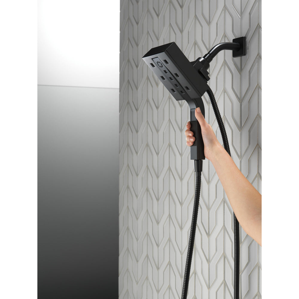 Douche Delta Universal Showering H2Okinetic In2ition deux-en-un à 4 réglages - 58473